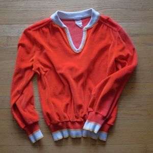 Vintage 70’s terrycloth pullover sweater